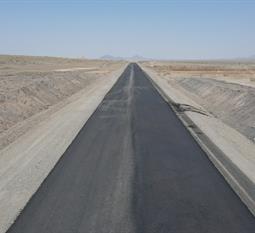 راه سازی در مجتمع معادن سنگ آهن اسمالون